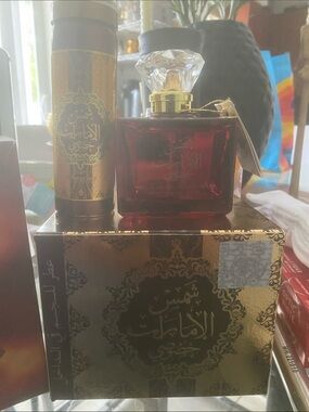 Luxury Women’s Perfume Spray — Red Bottle by